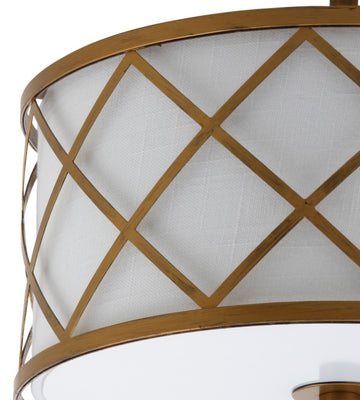 Elizabeth Metal LED Flush Mount - JONATHAN Y
